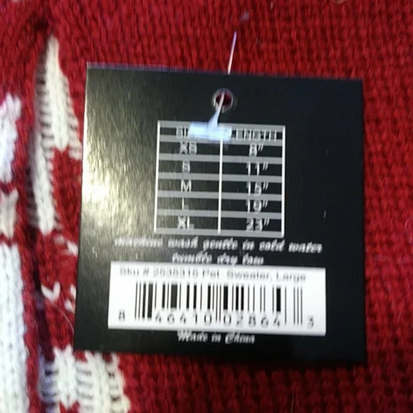 ❤Host Pick❤ Large Woof Dog Sweater - Picture 4 of 7